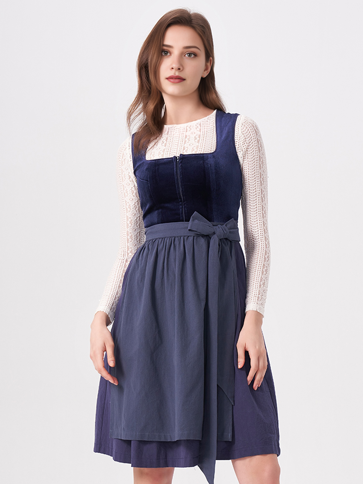 Amuseliebe Dirndl in Blau